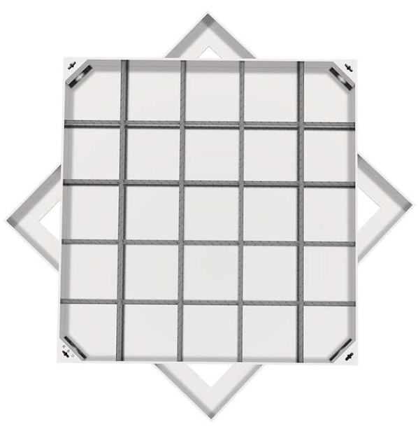 明光不锈钢方井展示