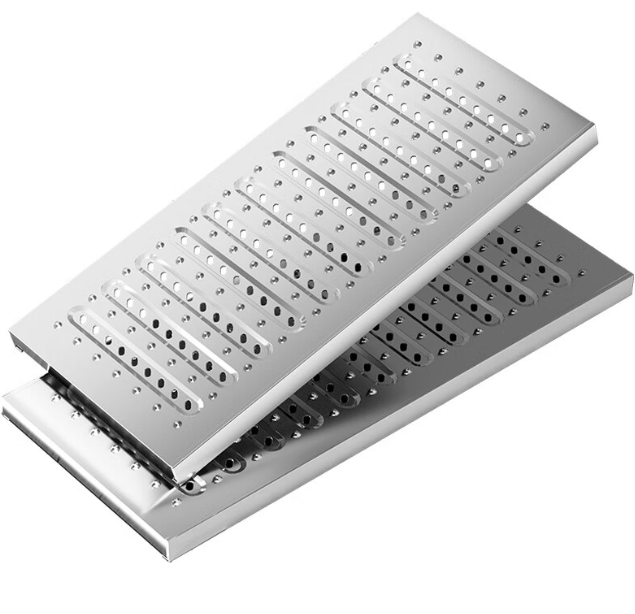 明光不锈钢沟盖板展示